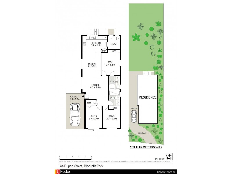 34 Rupert Street, Blackalls Park NSW 2283 Floorplan