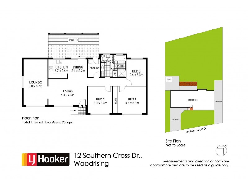 12 Southern Cross Drive, Woodrising NSW 2284 Floorplan