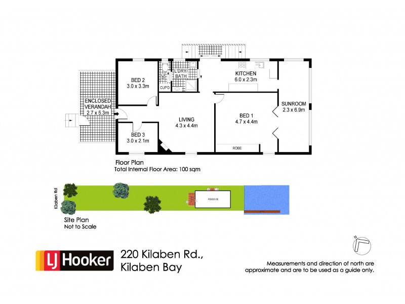 220 Kilaben Road, Kilaben Bay NSW 2283 Floorplan