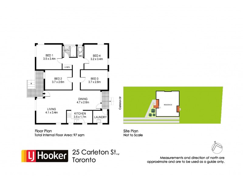 25 Carleton Street, Toronto NSW 2283 Floorplan