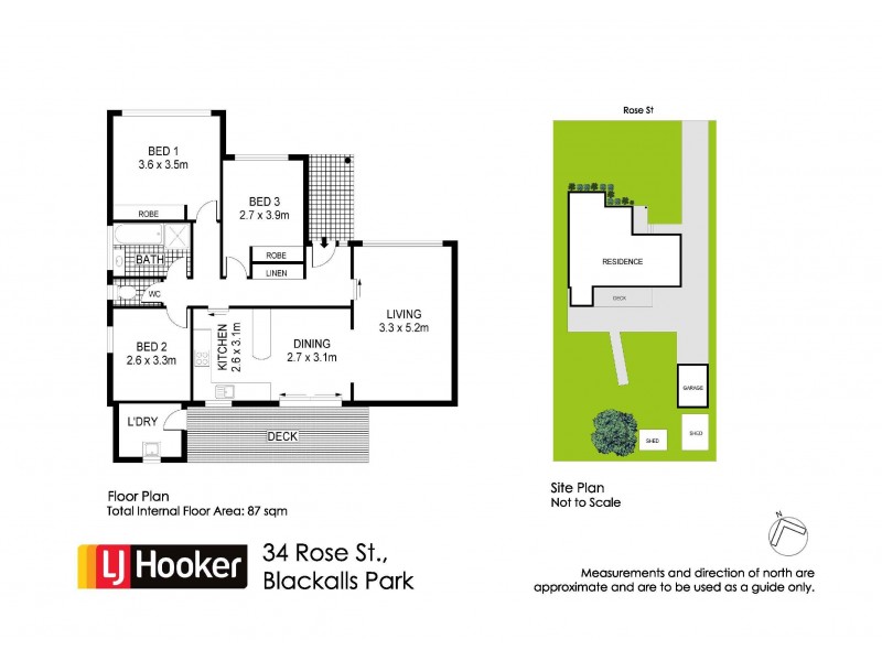 34 Rose Street, Blackalls Park NSW 2283 Floorplan