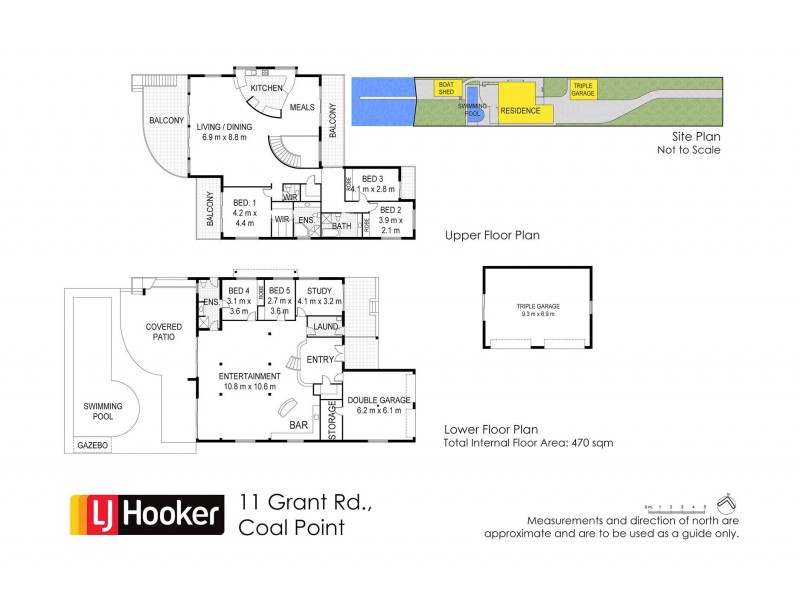 11 Grant Road, Coal Point NSW 2283 Floorplan