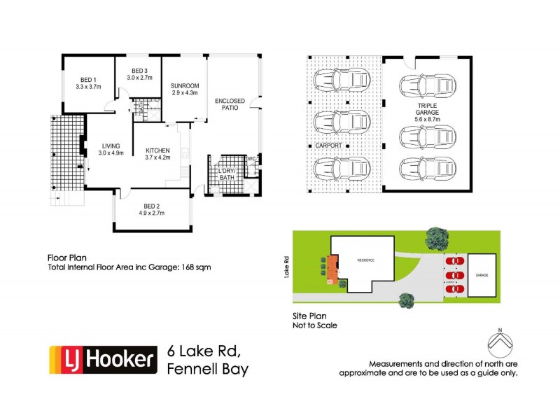 6 Lake Road, Fennell Bay NSW 2283 Floorplan