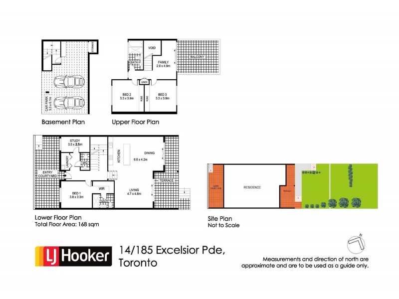 14/185 Excelsior Parade, Toronto NSW 2283 Floorplan