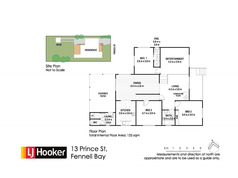 13 Prince Street, Fennell Bay NSW 2283 Floorplan