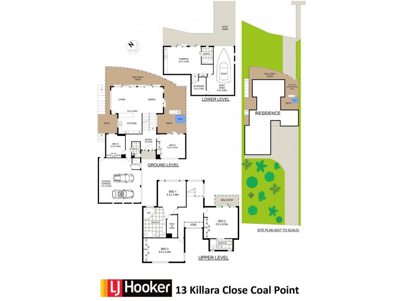 13 Killara Close, Coal Point NSW 2283 Floorplan