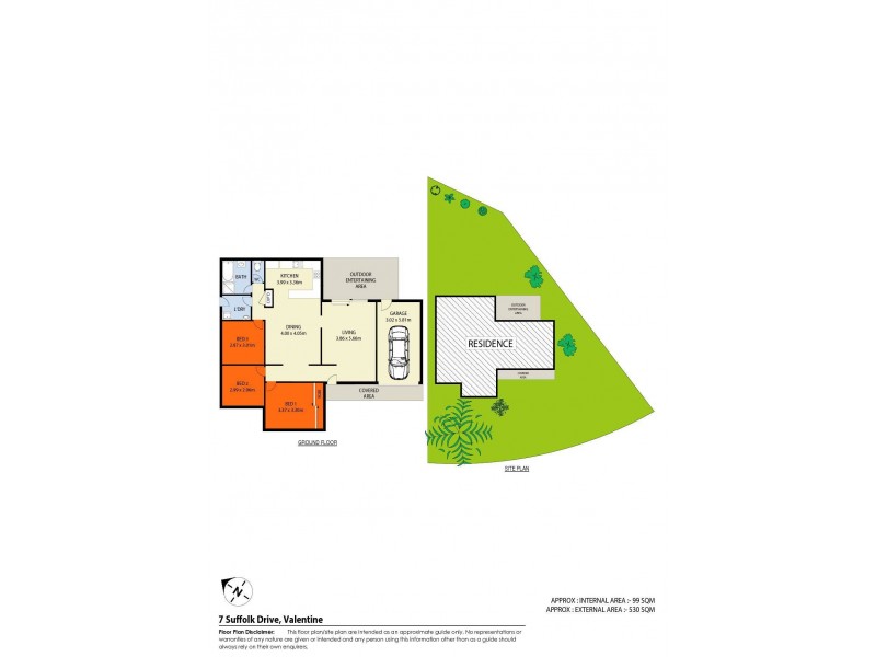 7 Suffolk Drive, Valentine NSW 2280 Floorplan