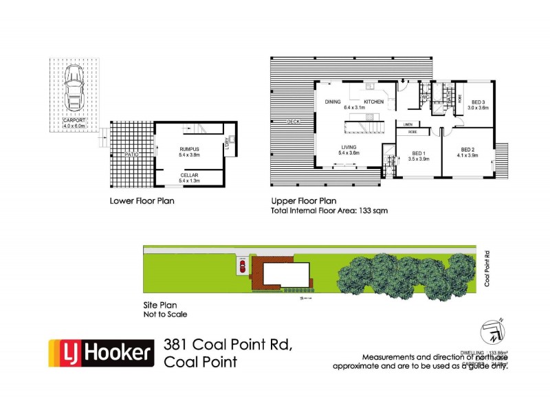 381 Coal Point Road, Coal Point NSW 2283 Floorplan