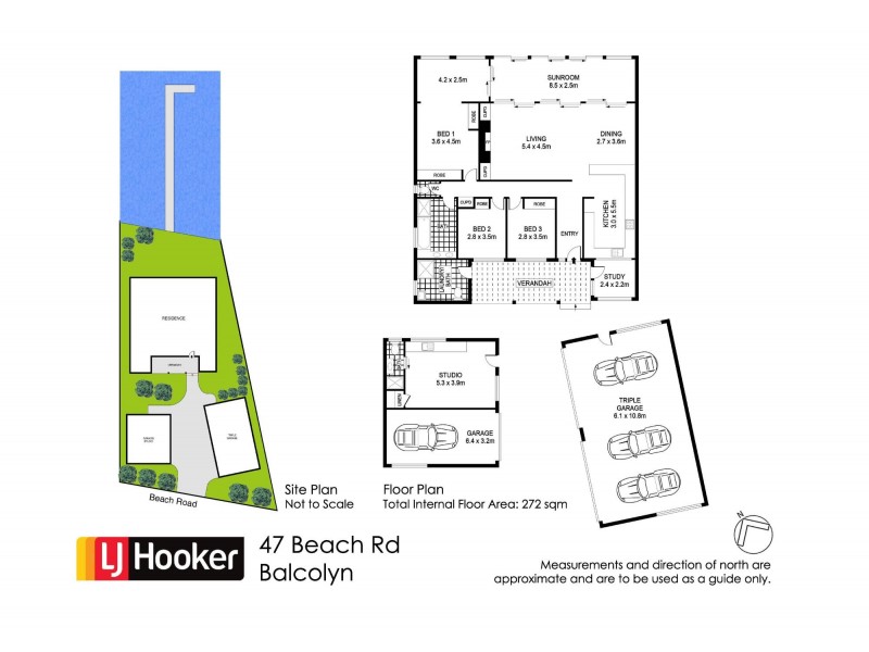 47 Beach Road, Balcolyn NSW 2264 Floorplan