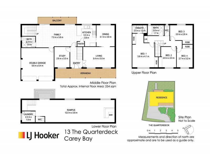13 The Quarterdeck, Carey Bay NSW 2283 Floorplan