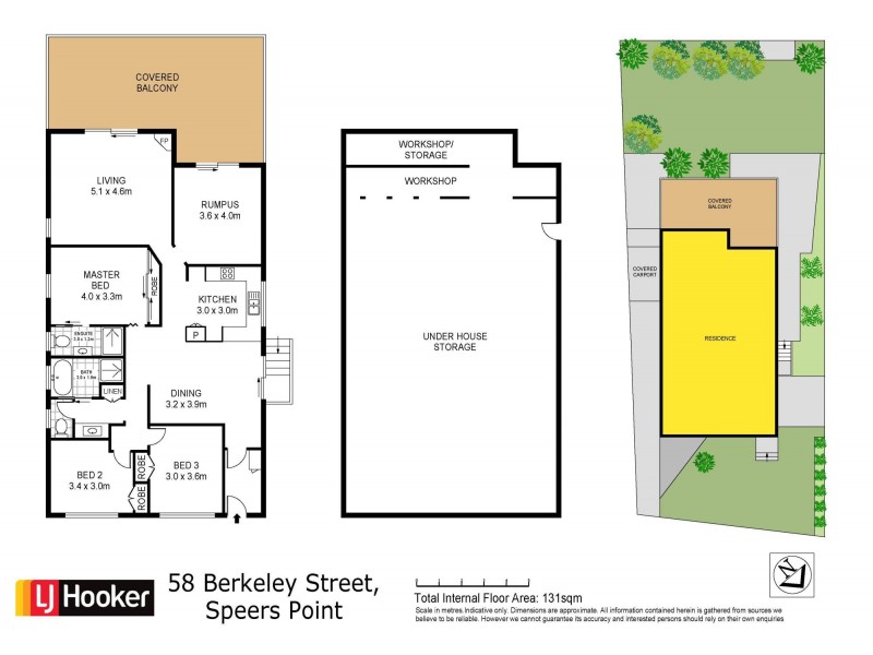 58 Berkeley Street, Speers Point NSW 2284 Floorplan