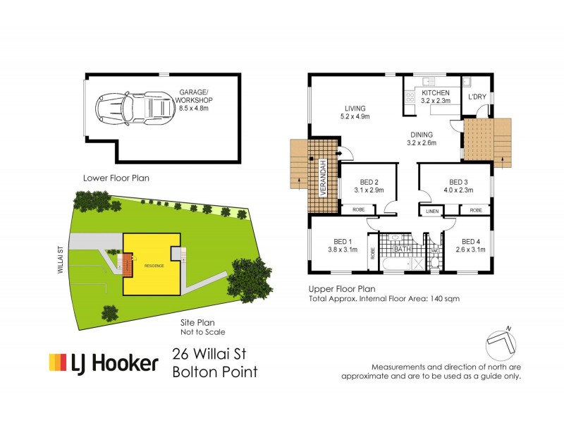 26 Willai Street, Bolton Point NSW 2283 Floorplan