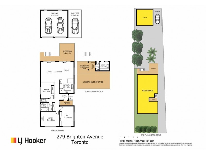 279 Brighton Avenue, Toronto NSW 2283 Floorplan