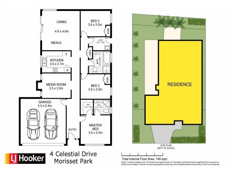 4 Celestial Drive, Morisset Park NSW 2264 Floorplan