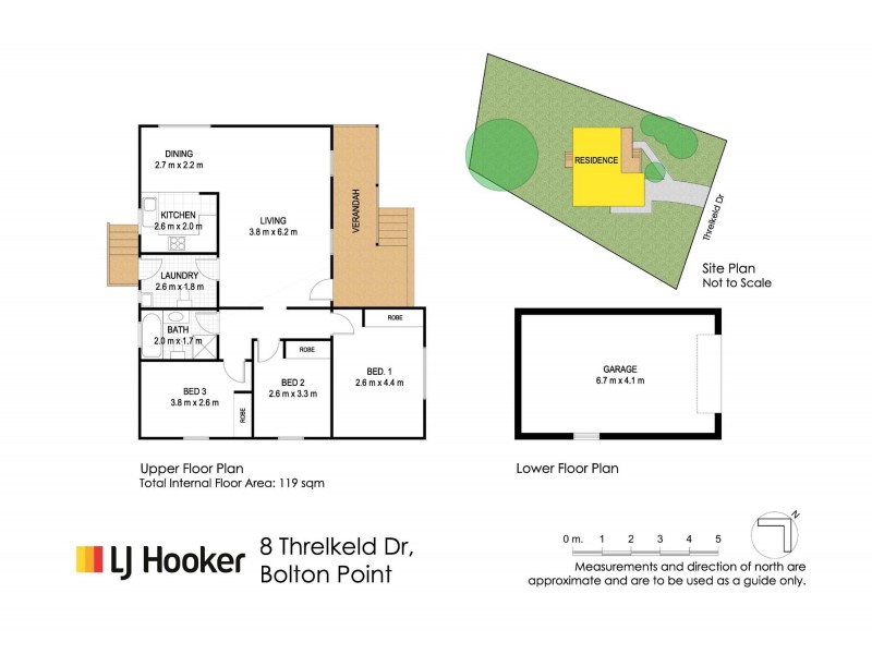 8 Threlkeld Drive, Bolton Point NSW 2283 Floorplan