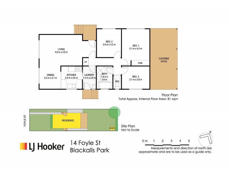 14 Foyle Street, Blackalls Park NSW 2283 Floorplan