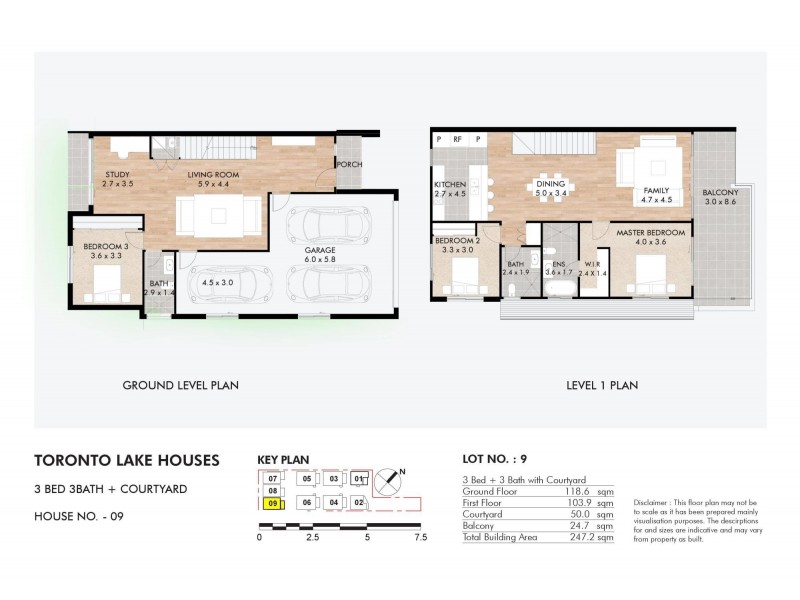 9/22 Brighton Avenue, Toronto NSW 2283 Floorplan
