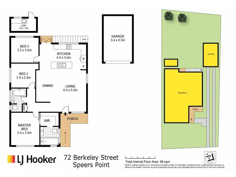 72 Berkeley Street, Speers Point NSW 2284 Floorplan