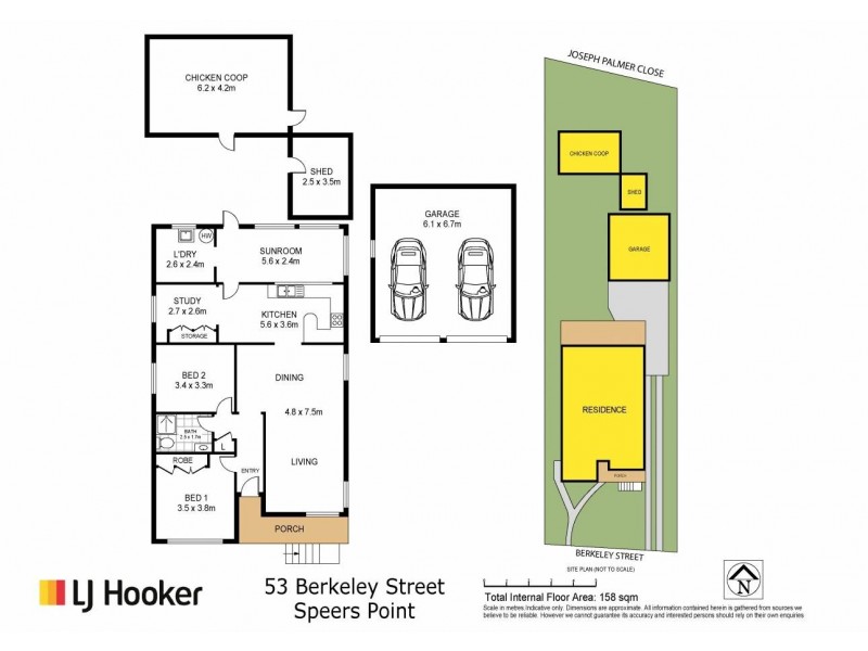 53 Berkeley Street, Speers Point NSW 2284 Floorplan