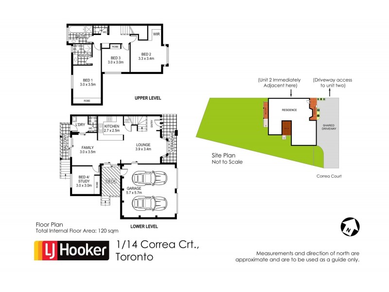 1/14 Correa Court, Toronto NSW 2283 Floorplan