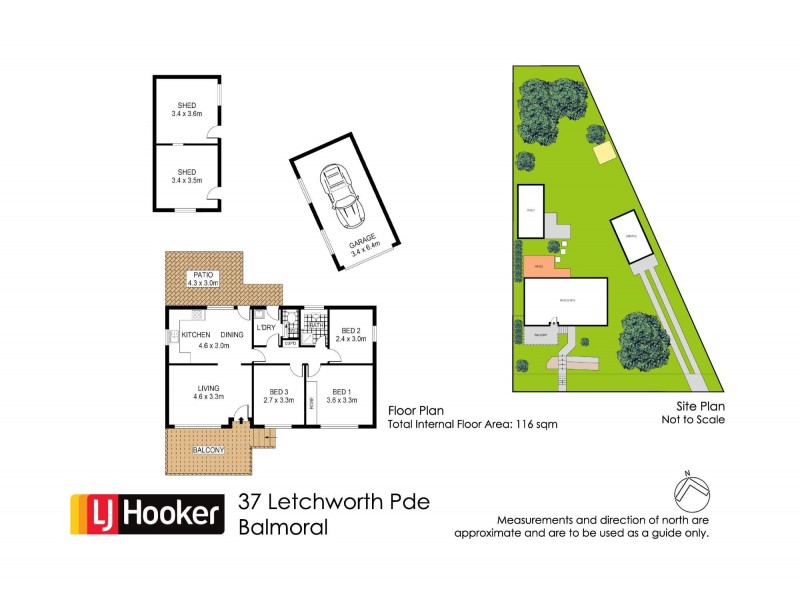 37 Letchworth Parade, Balmoral NSW 2283 Floorplan