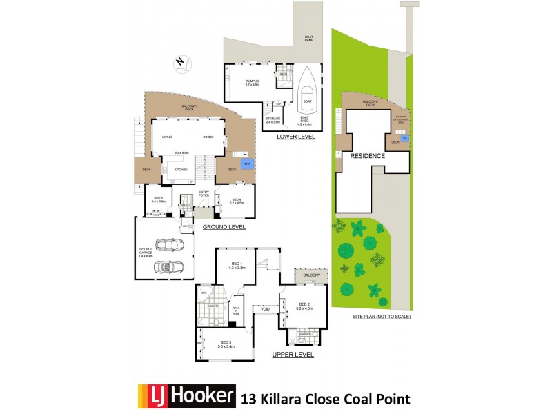 13 Killara Close, Coal Point NSW 2283 Floorplan