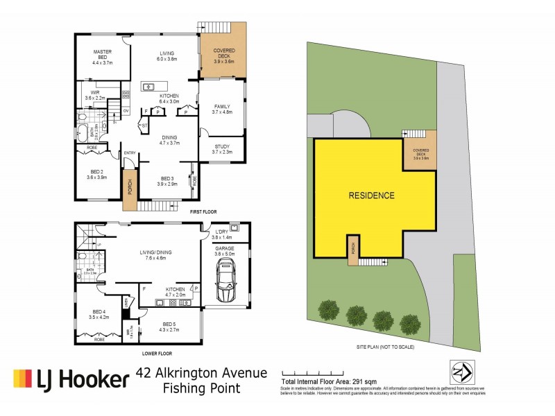 42 Alkrington Avenue, Fishing Point NSW 2283 Floorplan