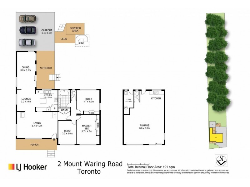 2 Mount Waring Road, Toronto NSW 2283 Floorplan