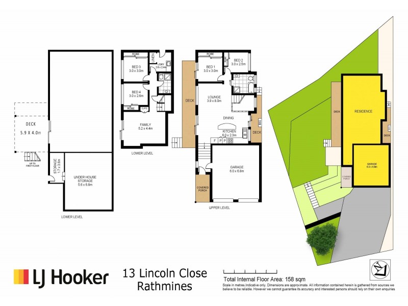 13 Lincoln Close, Rathmines NSW 2283 Floorplan