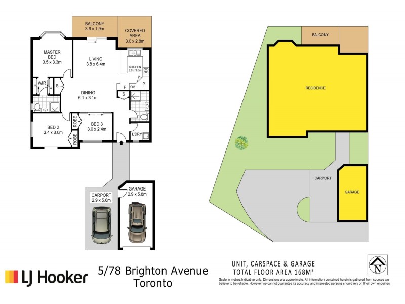 5/78 Brighton Avenue, Toronto NSW 2283 Floorplan