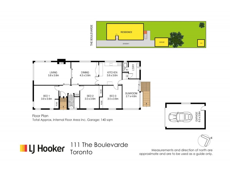 111 The Boulevarde, Toronto NSW 2283 Floorplan
