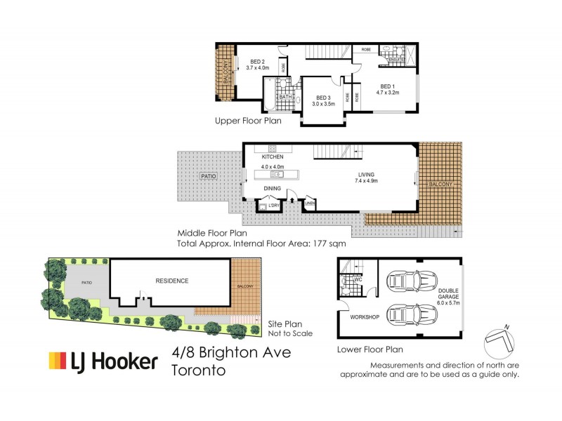 4/8 Brighton Avenue, Toronto NSW 2283 Floorplan