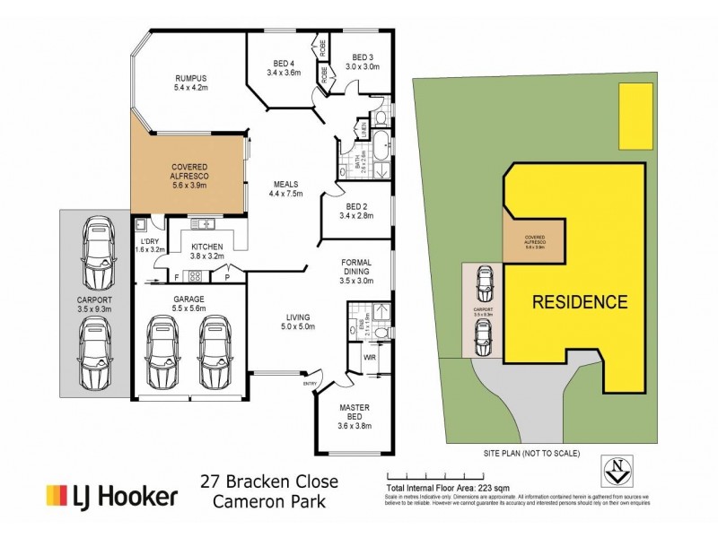 27 Bracken Close, Cameron Park NSW 2285 Floorplan