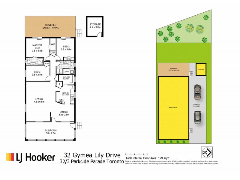 32/3 Parkside Parade, Toronto NSW 2283 Floorplan