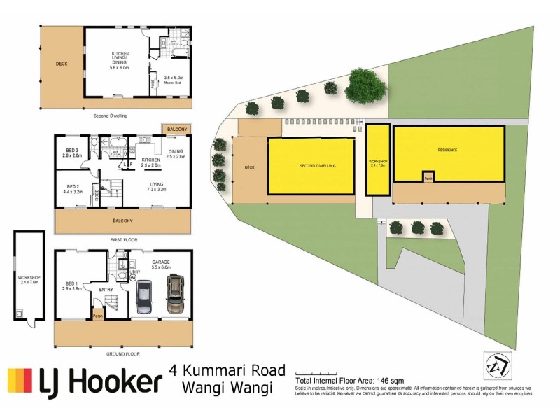4 Kummari Road, Wangi Wangi NSW 2267 Floorplan