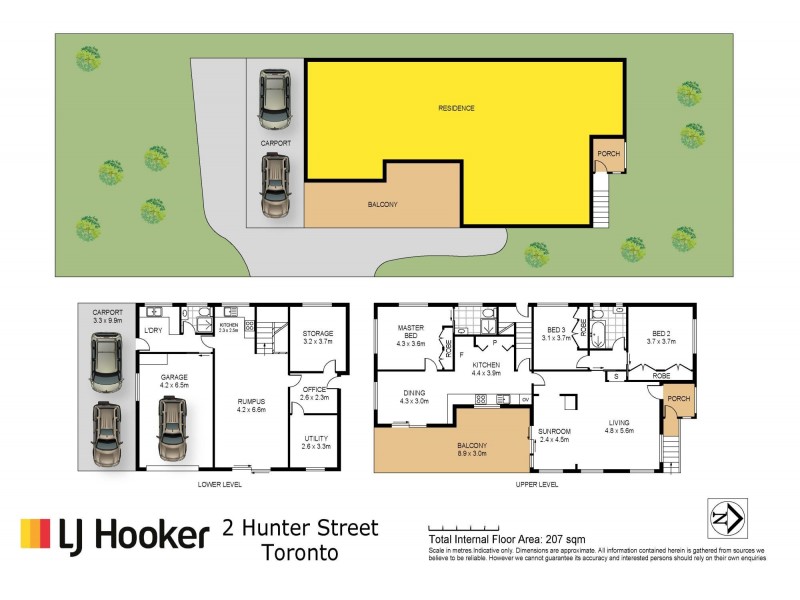 2 Hunter Street, Toronto NSW 2283 Floorplan