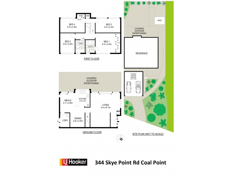 344 Skye Point Road, Coal Point NSW 2283 Floorplan