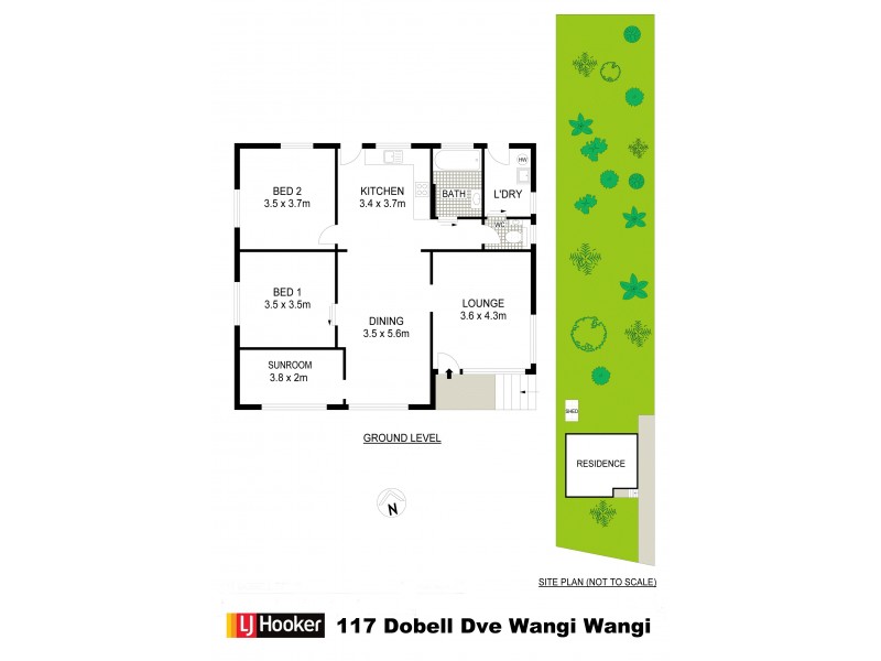 117 Dobell Drive, Wangi Wangi NSW 2267 Floorplan