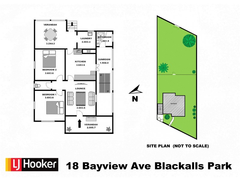 18 Bayview Avenue, Blackalls Park NSW 2283 Floorplan