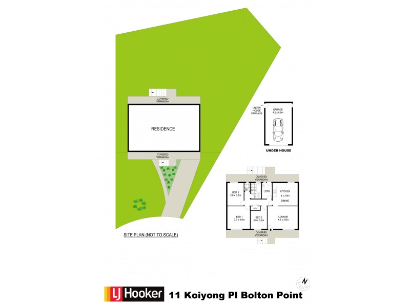 11 Koiyong Place, Bolton Point NSW 2283 Floorplan