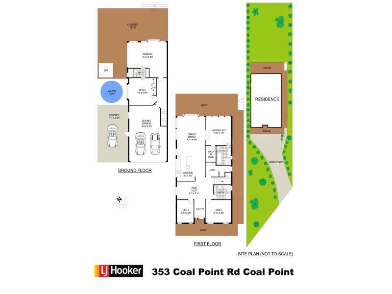 353 Coal Point Road, Coal Point NSW 2283 Floorplan