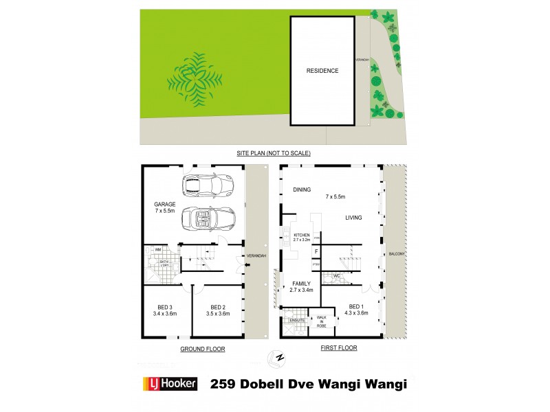 259 Dobell Drive, Wangi Wangi NSW 2267 Floorplan