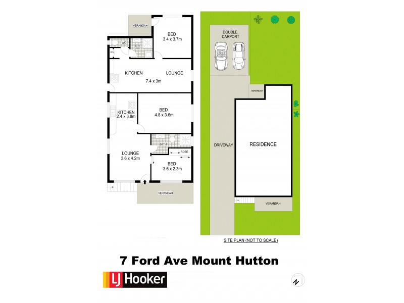 7 Ford Avenue, Mount Hutton NSW 2290 Floorplan