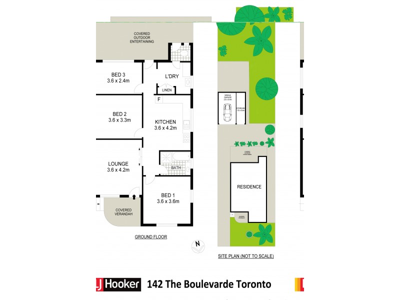 142 The Boulevarde, Toronto NSW 2283 Floorplan