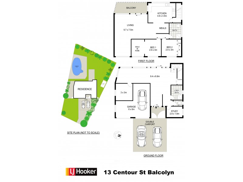 13 Centour Street, Balcolyn NSW 2264 Floorplan