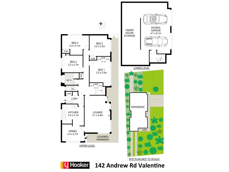 142 Andrew Road, Valentine NSW 2280 Floorplan