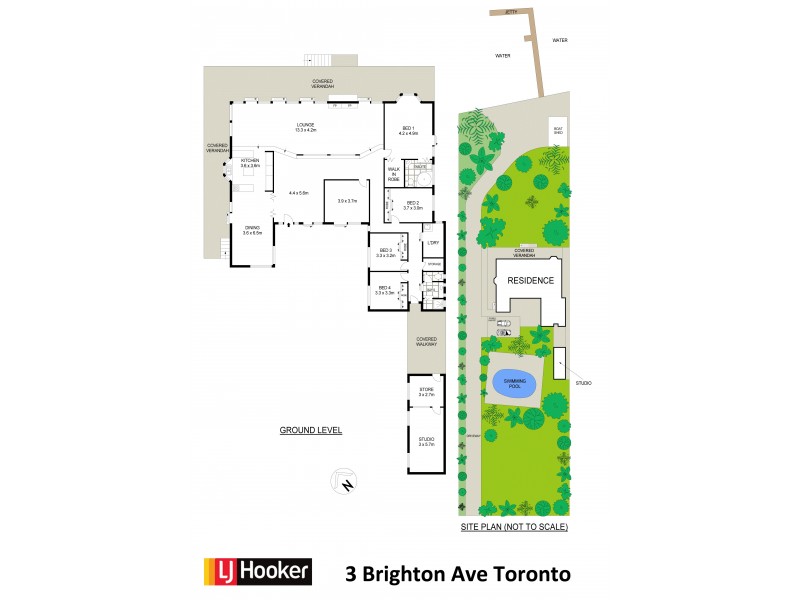 3 Brighton Avenue, Toronto NSW 2283 Floorplan
