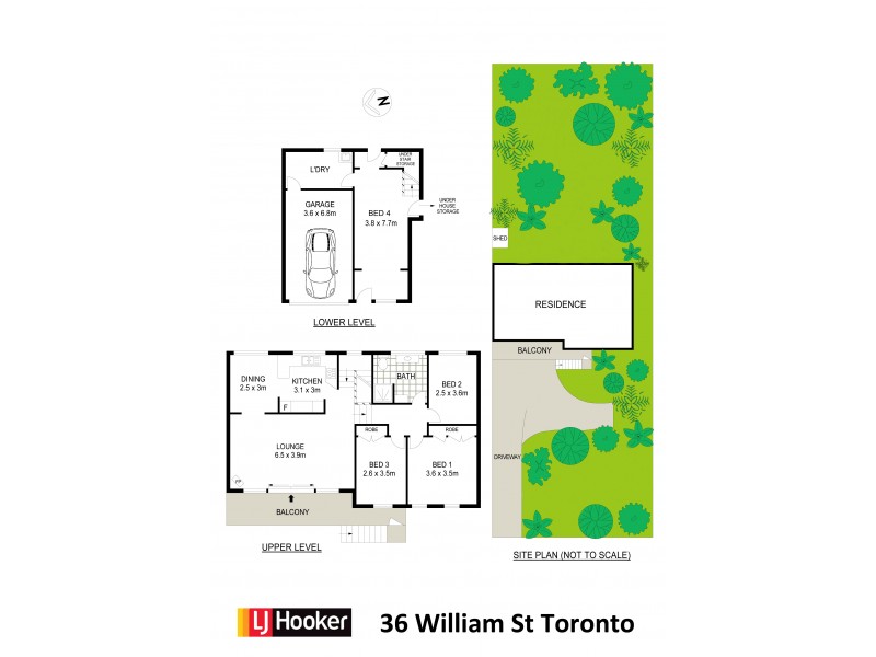 36 William Street, Toronto NSW 2283 Floorplan