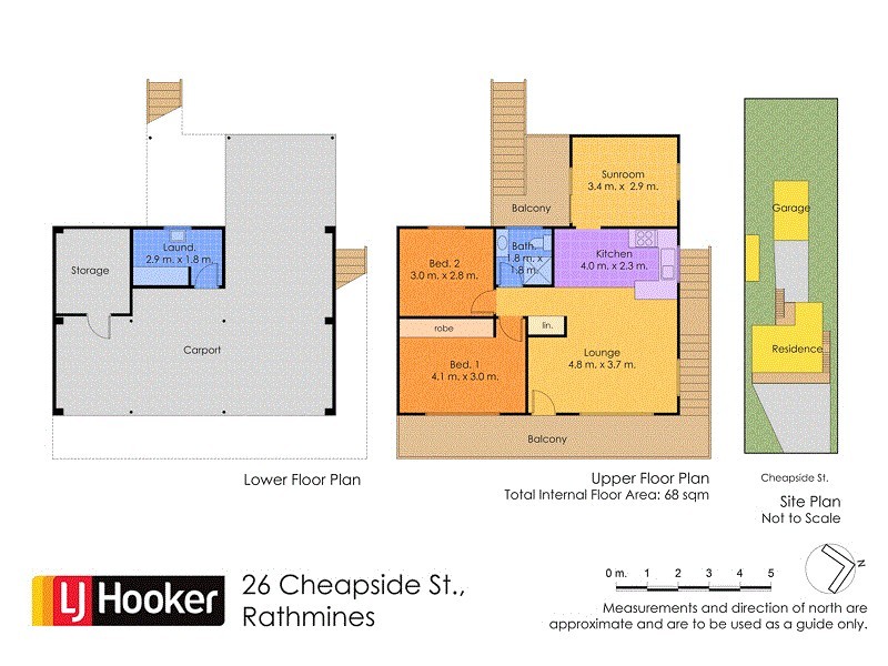 26 Cheapside Street, Rathmines NSW 2283 Floorplan