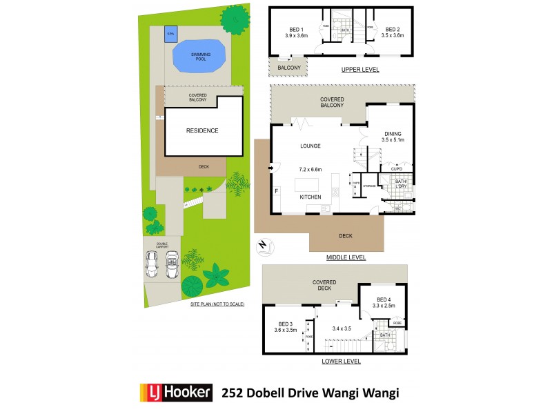 252 Dobell Drive, Wangi Wangi NSW 2267 Floorplan
